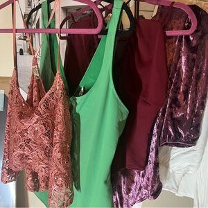 Fp intimately bundle 4 bodysuit +1 lace